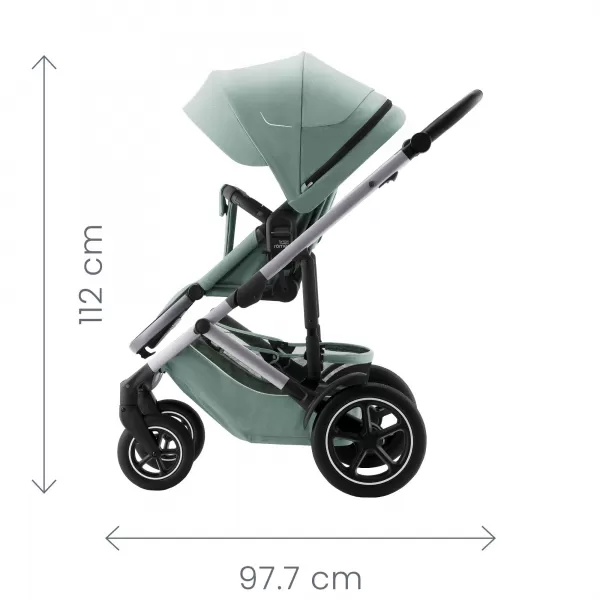 Britax Zvýhodněný set kočárek Smile 5Z + hluboká korba + autosedačka baby-Safe Core + Core báze