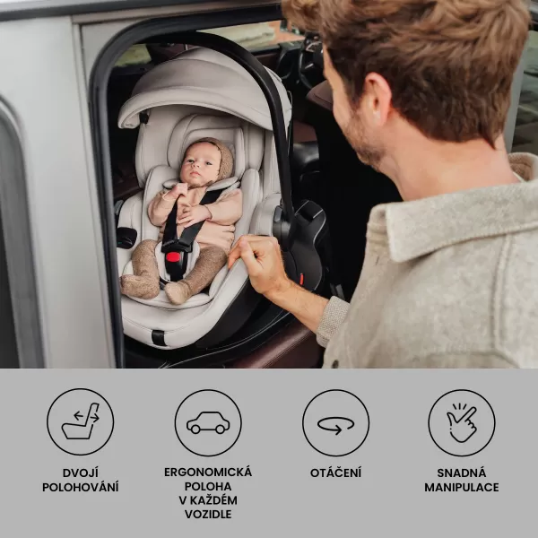 Römer Autosedačka set Baby-Safe Pro + Vario Base 5Z + autosedačka Dualfix 5z + letní potah ZDARMA
