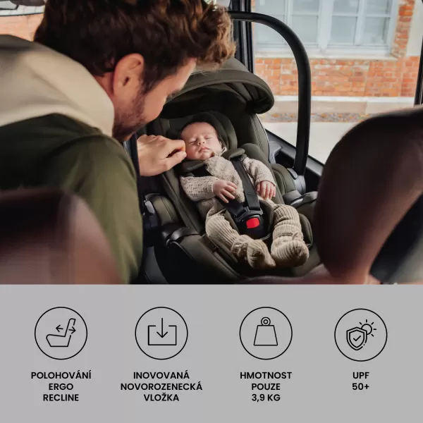 Britax Set kočárek Smile 5Z + hluboká korba + autosedačka Baby-Safe PRO + Vário Base 5Z