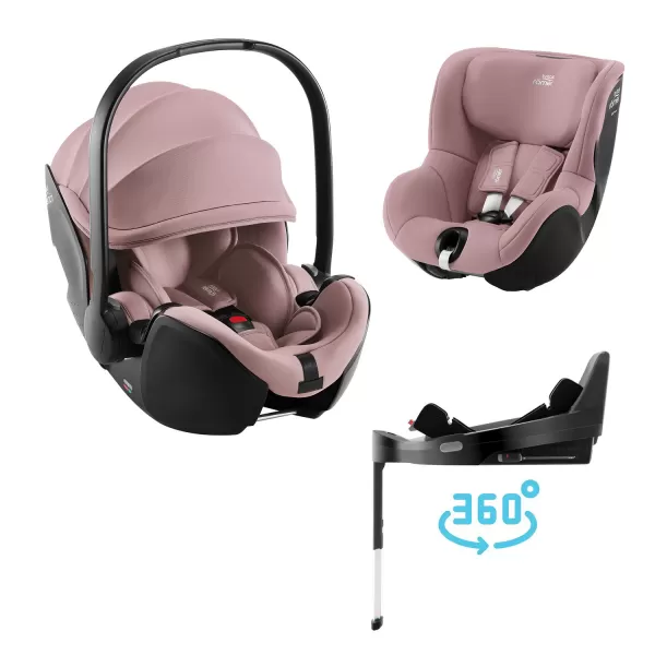 Römer Autosedačka set Baby-Safe Pro + Vario Base 5Z + autosedačka Dualfix 5z