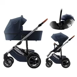 Britax Set kočárek Smile 5Z + hluboká korba + autosedačka Baby-Safe PRO Style