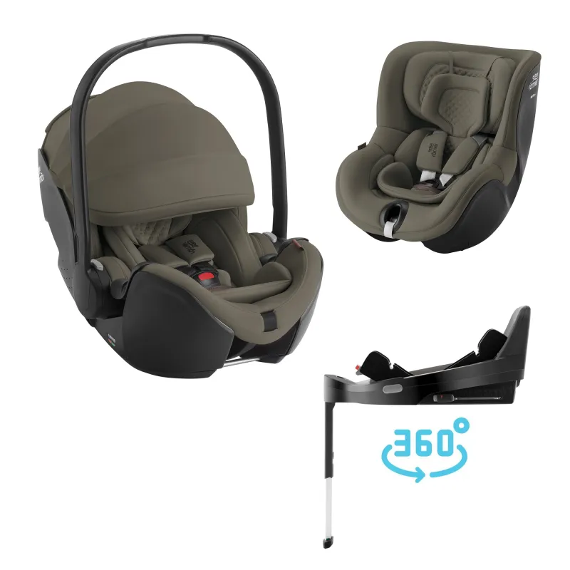 Römer Autosedačka set Baby-Safe Pro + Vario Base 5Z + autosedačka Dualfix 5z Lux