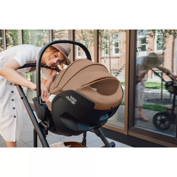 Britax Set kočárek Smile 5Z + hluboká korba + autosedačka Baby-Safe PRO + Vário Base 5Z
