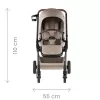 Britax Set kočárek Rio + hluboká korba Style