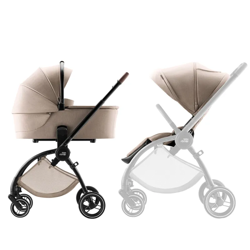 Britax Set kočárek Rio + hluboká korba Style