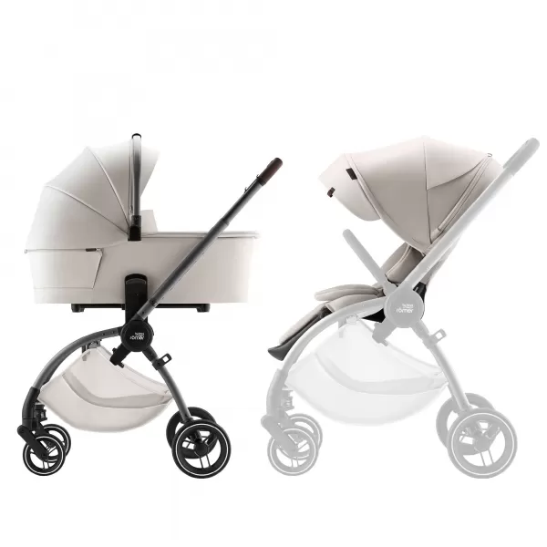 Britax Set kočárek Rio + hluboká korba Lux